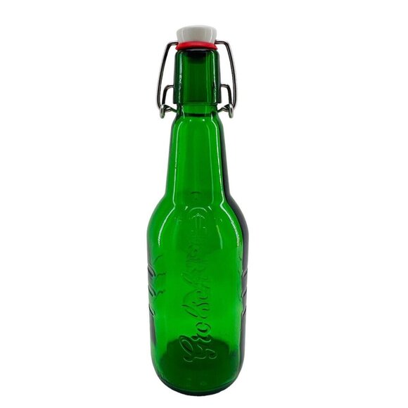Grolsch Swing Top Beer Bottle Green Glass 16 oz Home Brew - Picture 6 of 9